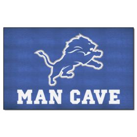 NFL - Detroit Lions Man Cave UltiMat 5'x8' Rug