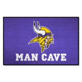 NFL - Minnesota Vikings Man Cave Starter Rug 19"x30"