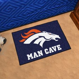 NFL - Denver Broncos Man Cave Starter Rug 19"x30"