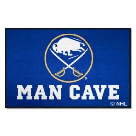 NHL - Buffalo Sabres Man Cave Starter Rug 19"x30"