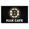 NHL - Boston Bruins Man Cave Starter Rug 19"x30"