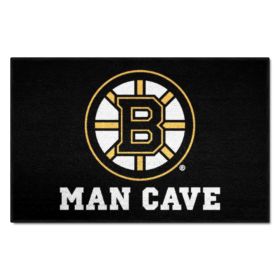 NHL - Boston Bruins Man Cave Starter Rug 19"x30"