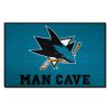 NHL - San Jose Sharks Man Cave Starter Rug 19"x30"