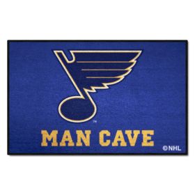 NHL - St. Louis Blues Man Cave Starter Rug 19"x30"