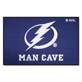 NHL - Tampa Bay Lightning Man Cave Starter Rug 19"x30"