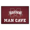 Mississippi State Man Cave Starter Rug 19"x30"