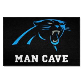 NFL - Carolina Panthers Man Cave Starter Rug 19"x30"