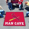 MLB - St. louis Cardinals Man Cave Tailgater Rug 5'x6'