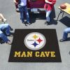 NFL - Pittsburgh Steelers Man Cave Tailgater Rug 5'x6'