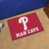 MLB - Philadelphia Phillies Man Cave Starter Rug 19"x30"