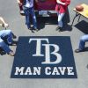 MLB - Tampa Bay Rays Man Cave Tailgater Rug 5'x6'