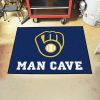 MLB - Milwaukee Brewers Man Cave All-Star Mat 33.75"x42.5"