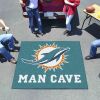 NFL - Miami Dolphins Man Cave Tailgater Rug 5'x6'