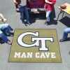 Georgia Tech Man Cave Tailgater Rug 5'x6'