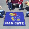 Kansas Man Cave Tailgater Rug 5'x6'