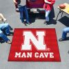 Nebraska Man Cave Tailgater Rug 5'x6'