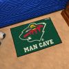 NHL - Minnesota Wild Man Cave Starter Rug 19"x30"