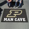 Purdue 'P' Man Cave UltiMat 5'x8' Rug