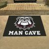 Georgia Black New Bulldog Man Cave All-Star Mat 33.75"x42.5"