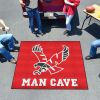 Eastern Washington Man Cave Tailgater Rug 5'x6' - black