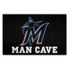 MLB - Miami Marlins Man Cave Starter Rug 19"x30"