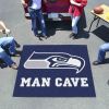 NFL - Seattle Seahawks Man Cave Tailgater Rug 5'x6'