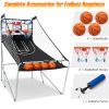 Indoor Double Electronic Basketball Game with 4 Balls