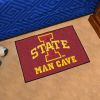 Iowa State Man Cave Starter Rug 19"x30"