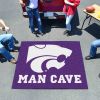 Kansas State Man Cave Tailgater Rug 5'x6'