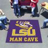 LSU Man Cave Tailgater Rug 5'x6'