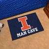 Illinois Man Cave Starter Rug 19"x30"