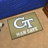 Georgia Tech Man Cave Starter Rug 19"x30"