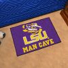 LSU Man Cave Starter Rug 19"x30"