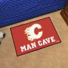 NHL - Calgary Flames Man Cave Starter Rug 19"x30"