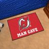 NHL - New Jersey Devils Man Cave Starter Rug 19"x30"