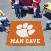 Clemson Man Cave Tailgater Rug 5'x6'