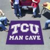 TCU Man Cave Tailgater Rug 5'x6'