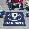 Brigham Young Man Cave Tailgater Rug 5'x6'