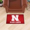 Nebraska Man Cave Starter Rug 19"x30"