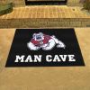 Fresno State Man Cave All-Star Mat 33.75"x42.5" - black