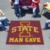 Iowa State Man Cave Tailgater Rug 5'x6'