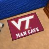 Virginia Tech Man Cave Starter Rug 19"x30"