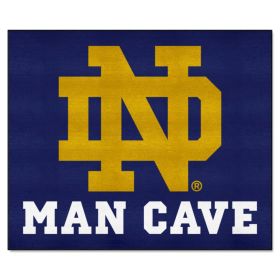 Notre Dame Man Cave Tailgater Rug 5'x6' (SKU: 14582)