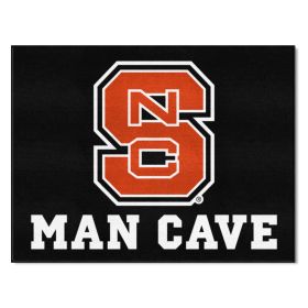 NC State Man Cave All-Star Mat 33.75"x42.5" (SKU: 14577)