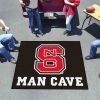 NC State Man Cave Tailgater Rug 5'x6'