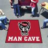 NC State Man Cave Tailgater Rug 5'x6'